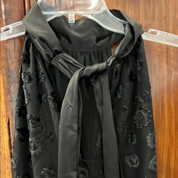 Ramy Brook Pam Top in Black Velvet Floral NEW - Picture 7 of 9